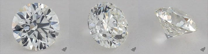 Real diamond image rotating